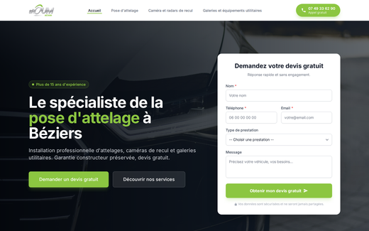 Broum Attelages — desktop small